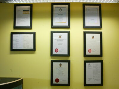 Staff Certificates